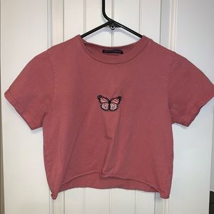 Helen butterfly top